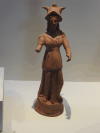 Terracotta Figurine Athena Between