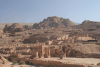 Roman temple area in Petra