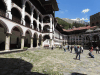 Inside Rila Monastery