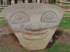 Statue Mask Puffed Cheeks