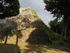 Faint Rainbow Behind Pyramid