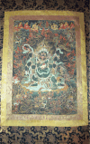 Beautiful Tapestry Demon Motif