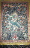 Beautiful Tapestry Demon Motif