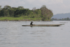 Woman Dugout Canoe